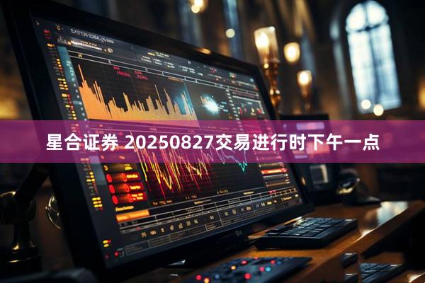 星合证券 20250827交易进行时下午一点
